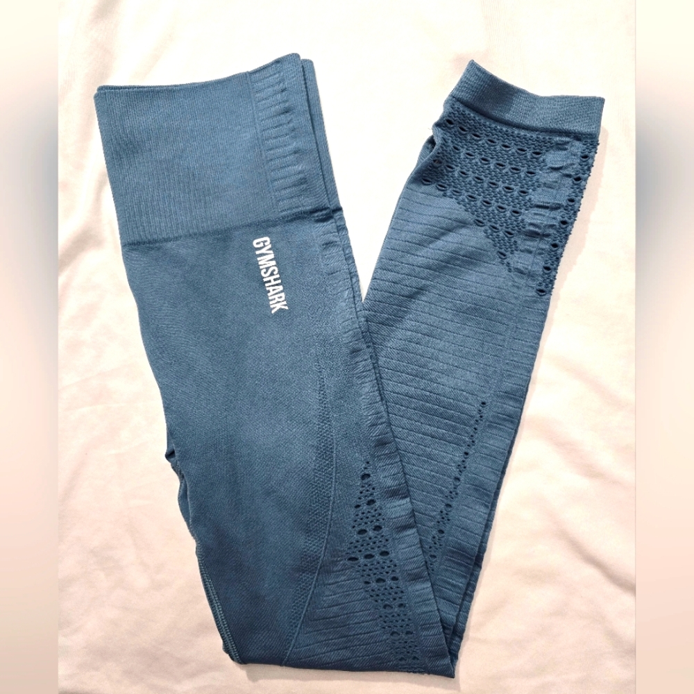 Gymshark Teal Women's Leggings Workout Activewear Size Small
